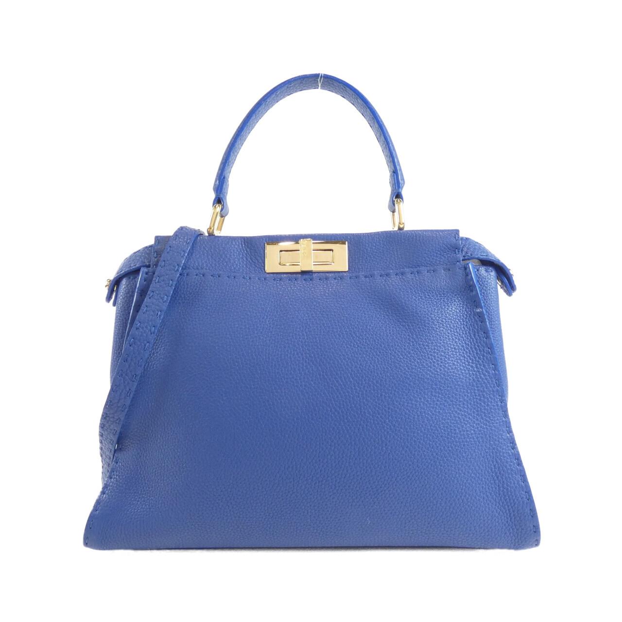Fendi Selleria Peekaboo Leather Bag