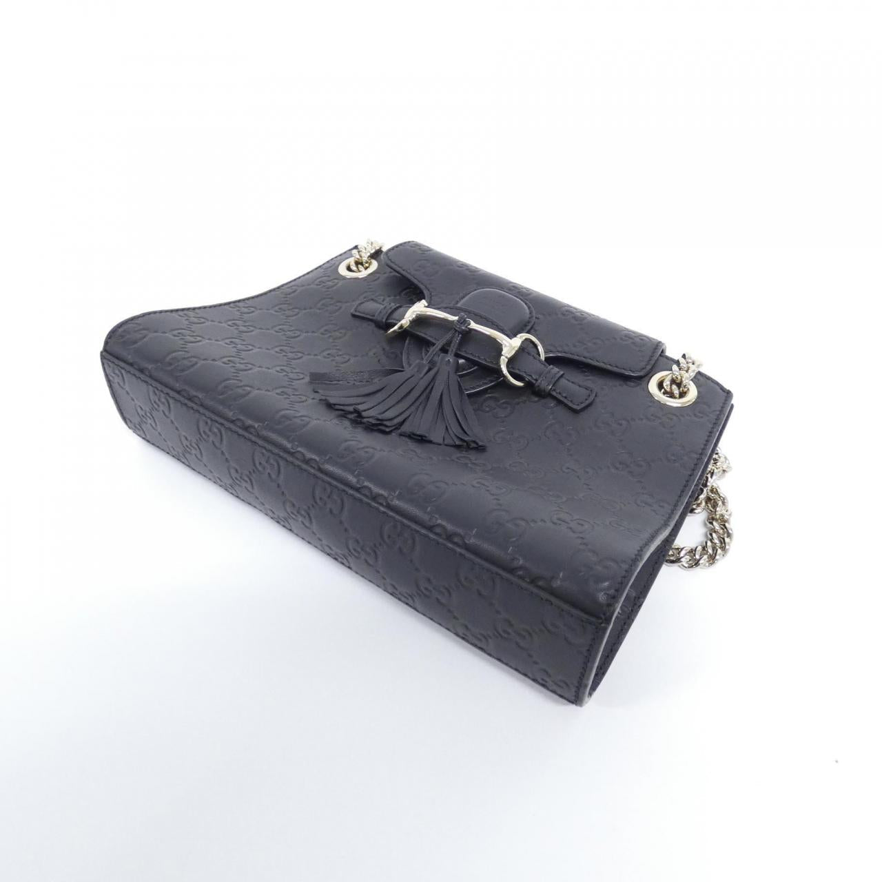 Gucci Signature Leather Shoulder Bag