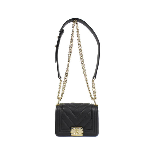 Chanel Boy Chanel Caviar Skin Shoulder Bag