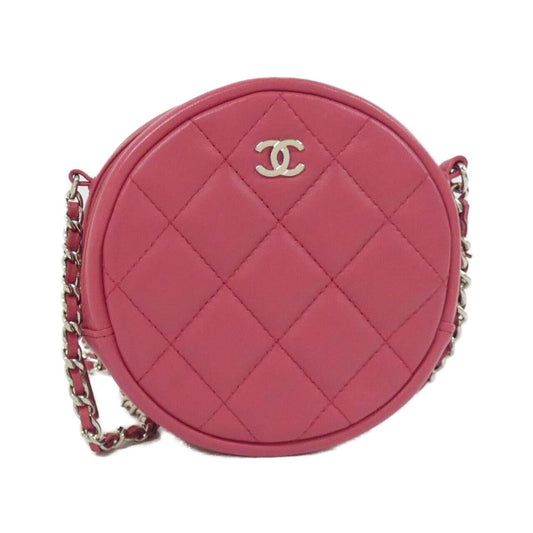 Chanel 70657 Lambskin Shoulder Bag