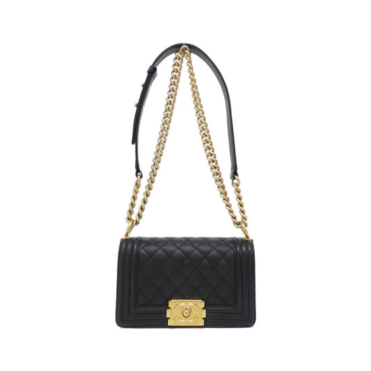 Chanel Boy Chanel Caviar Skin Shoulder Bag