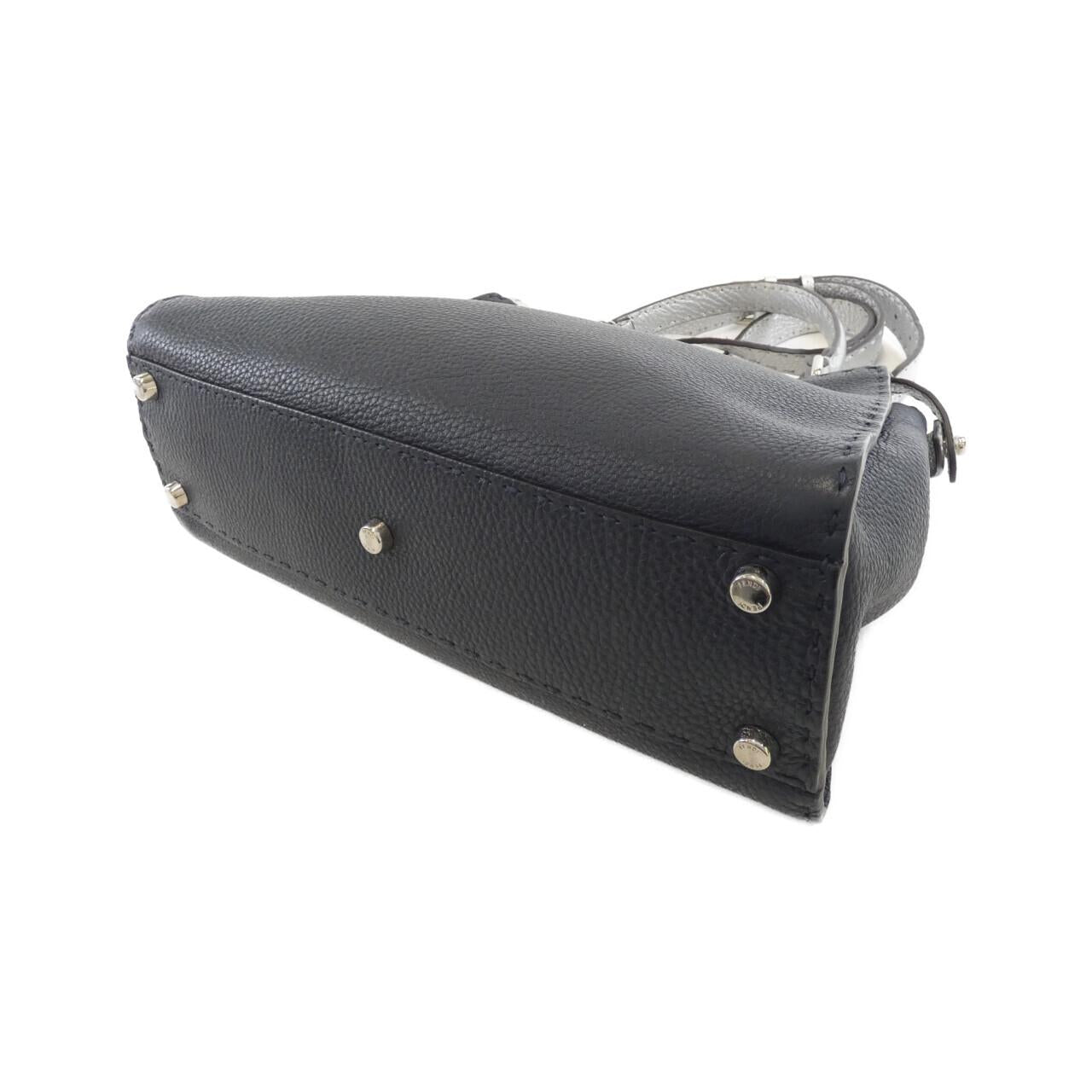 Fendi Selleria Peekaboo Calf Leather Bag