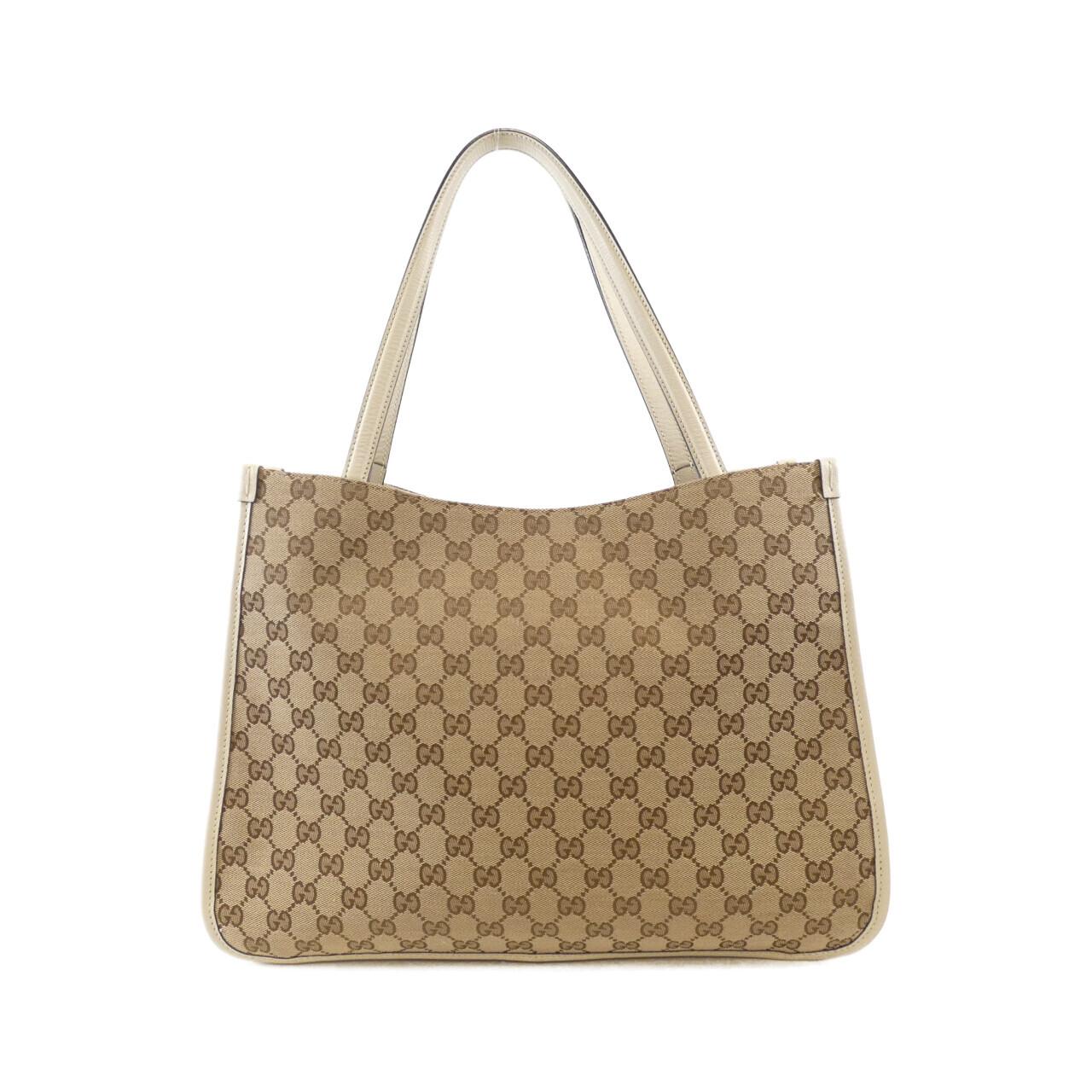 Gucci Horsebit 1955 GG Canvas Leather Bag