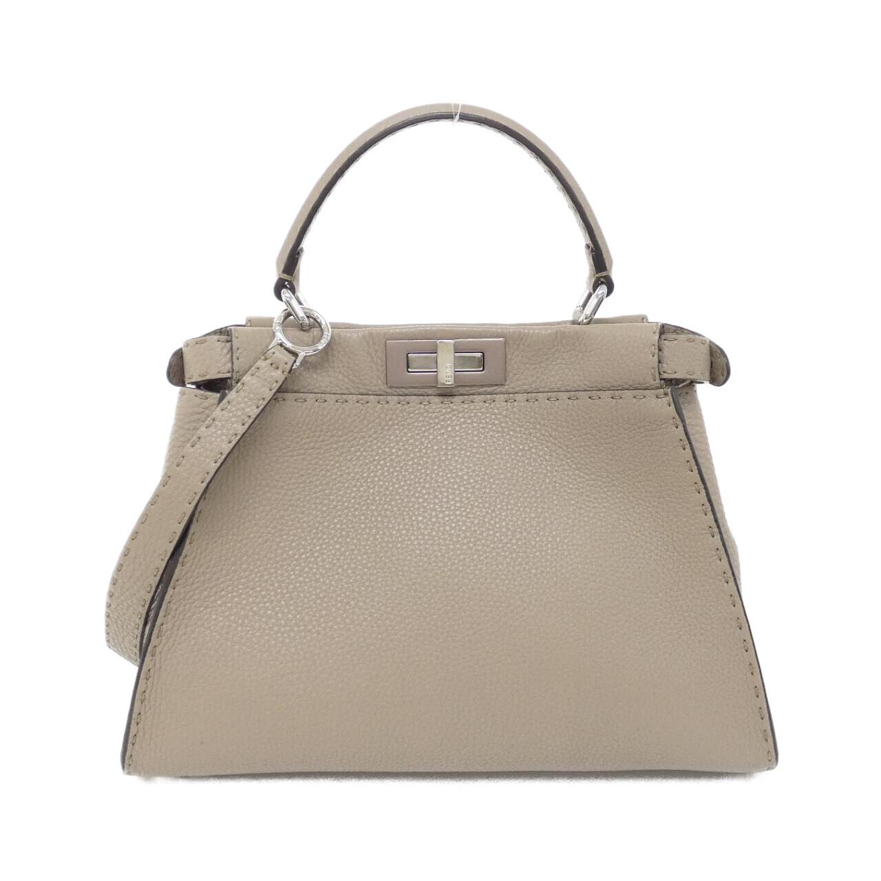Fendi Selleria Peekaboo Calf Handbag