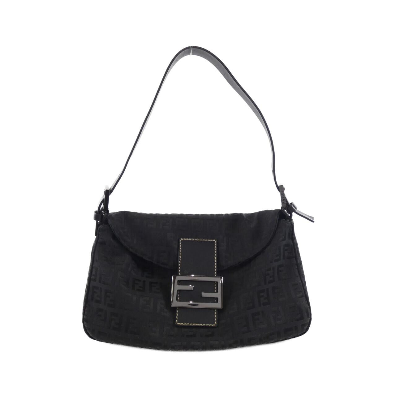 Fendi 8BR003 NY1 Canvas Shoulder Bag