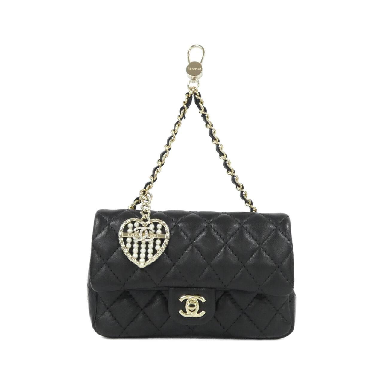 Chanel Lambskin Key Holder Handbag