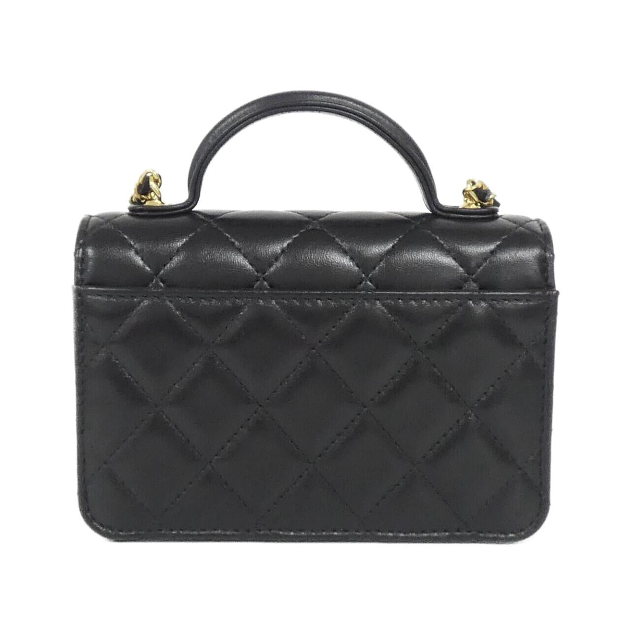 Chanel Lambskin Chain Clutch