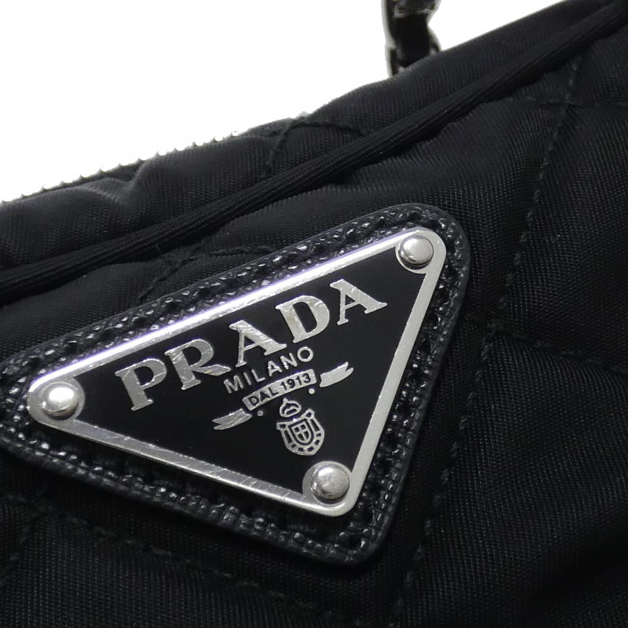 Prada 1BH910 Tessuto Impuntu Shoulder Bag