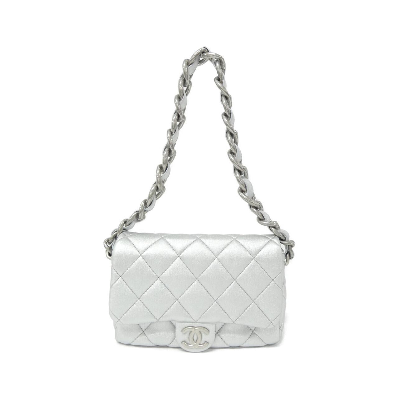 Chanel AS4599 Metallic Lambskin Shoulder Bag