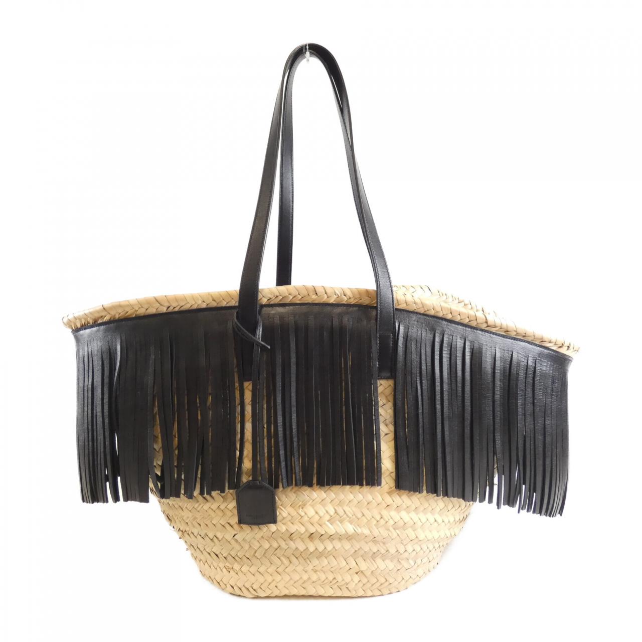Saint Laurent 418414 JBK4E Raffia Leather Bag