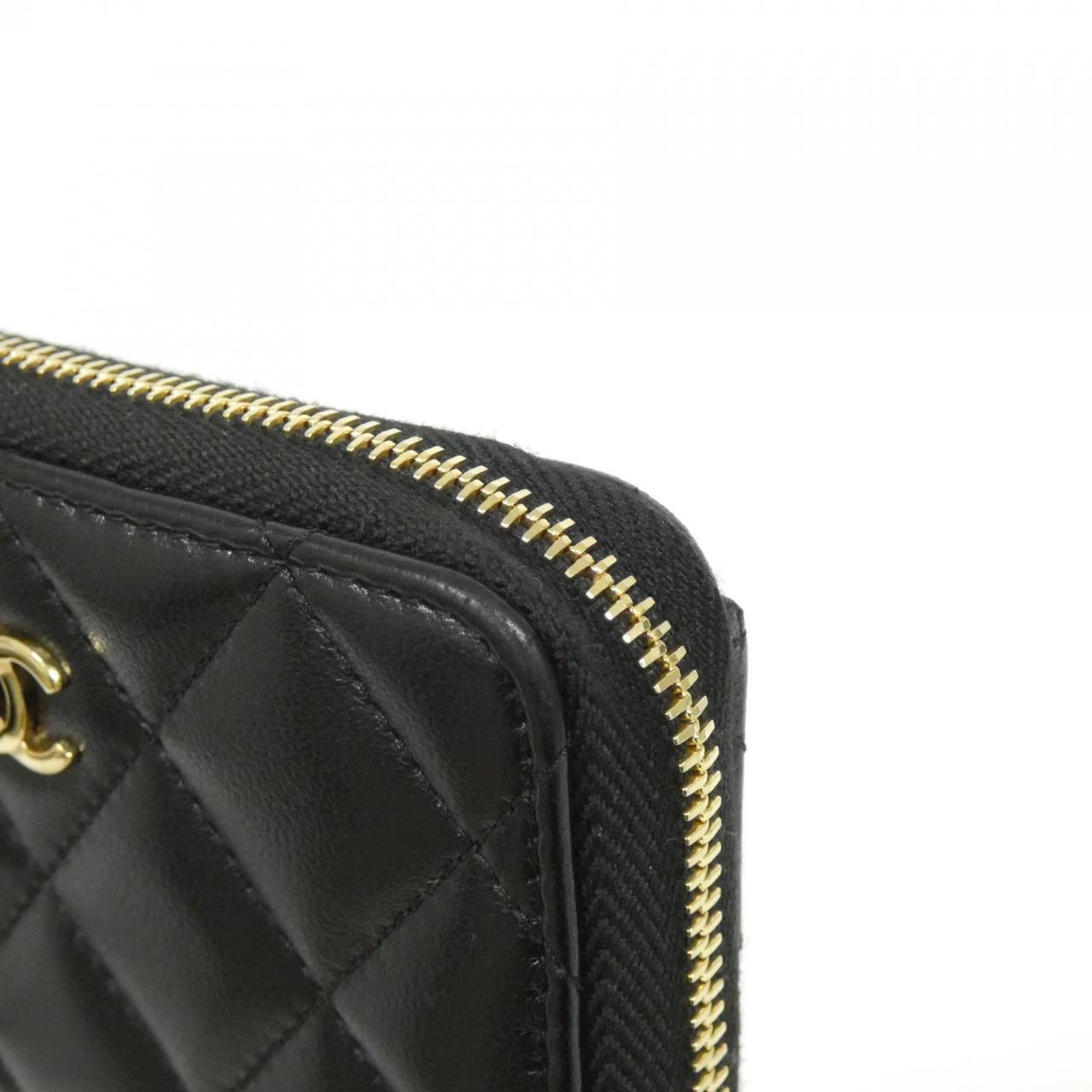 Chanel Timeless Classic Line Lambskin Coin Case Handbag
