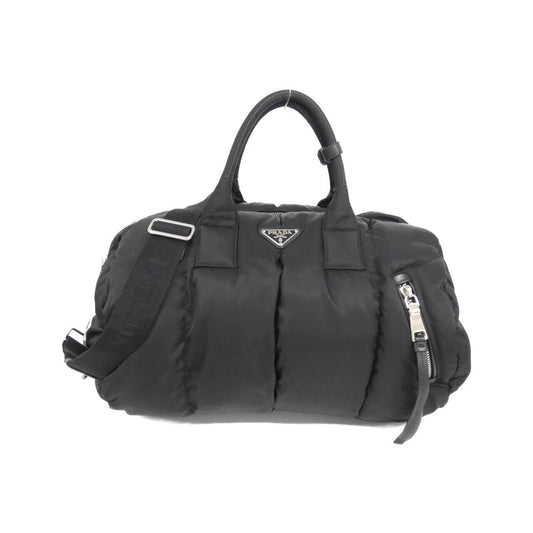 Prada BL0871 Tessuto Bomber Boston Bag