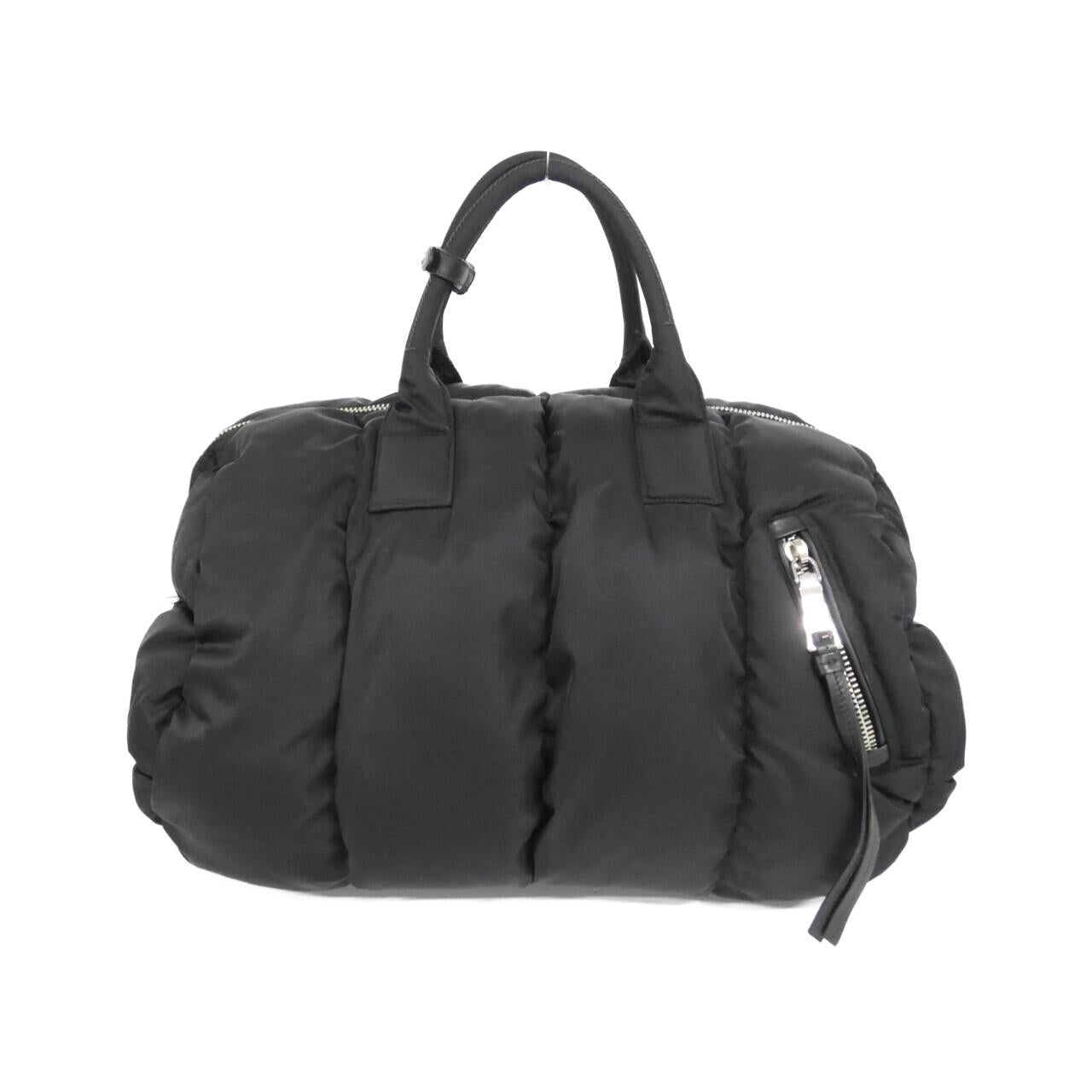 Prada BL0871 Tessuto Bomber Boston Bag
