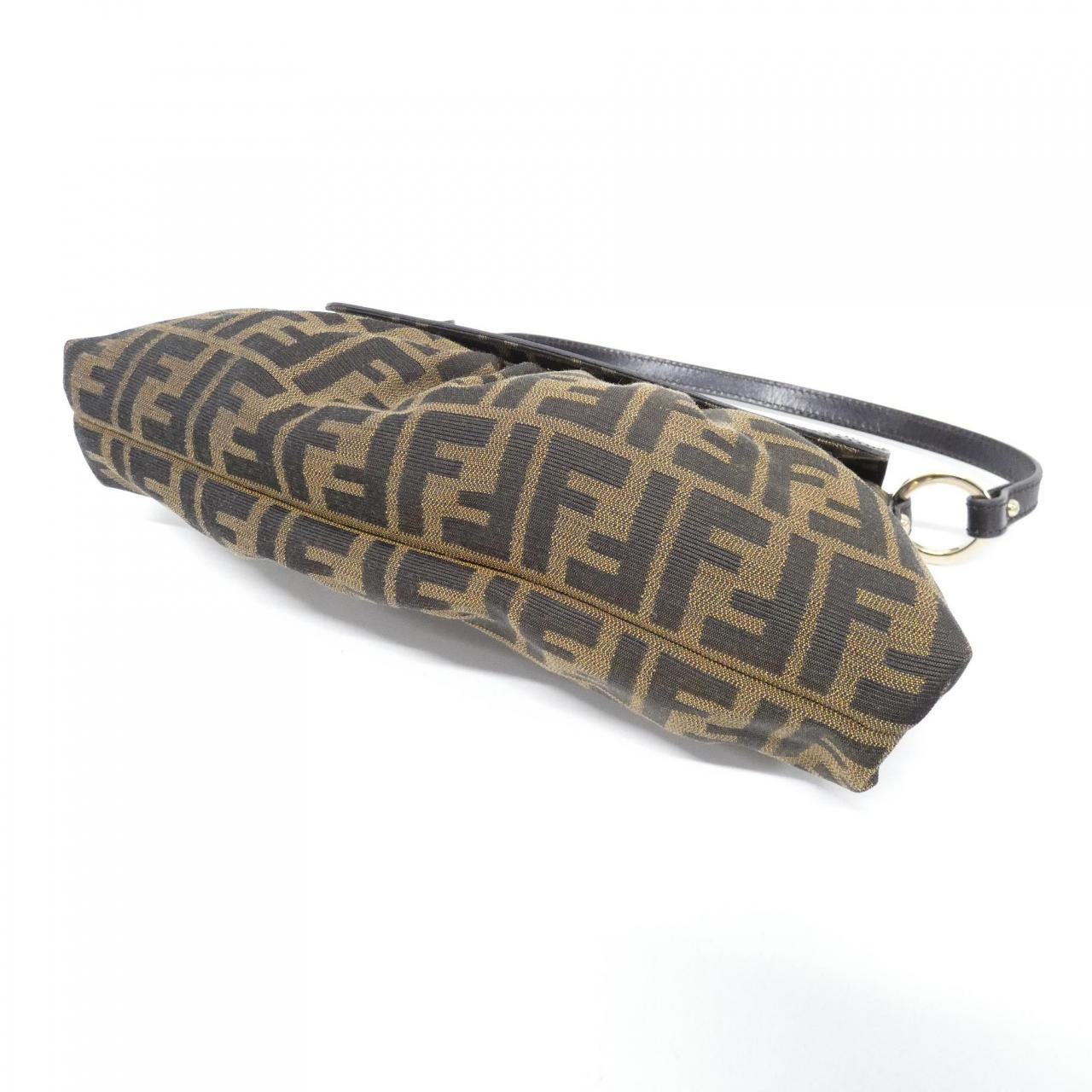 Fendi 8BR445 JWU Canvas Shoulder Bag
