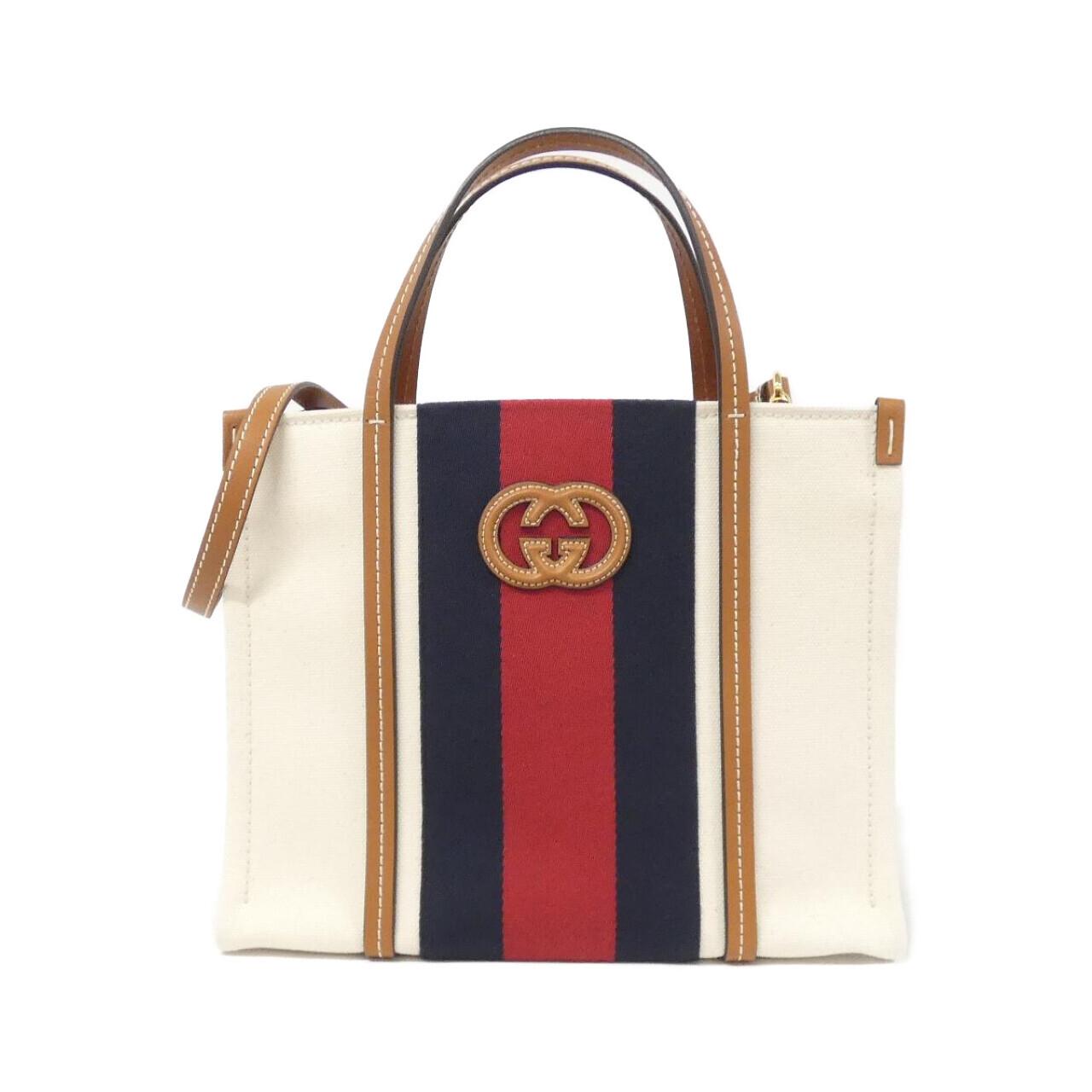 Gucci 727728 FABCL Canvas Shoulder Bag