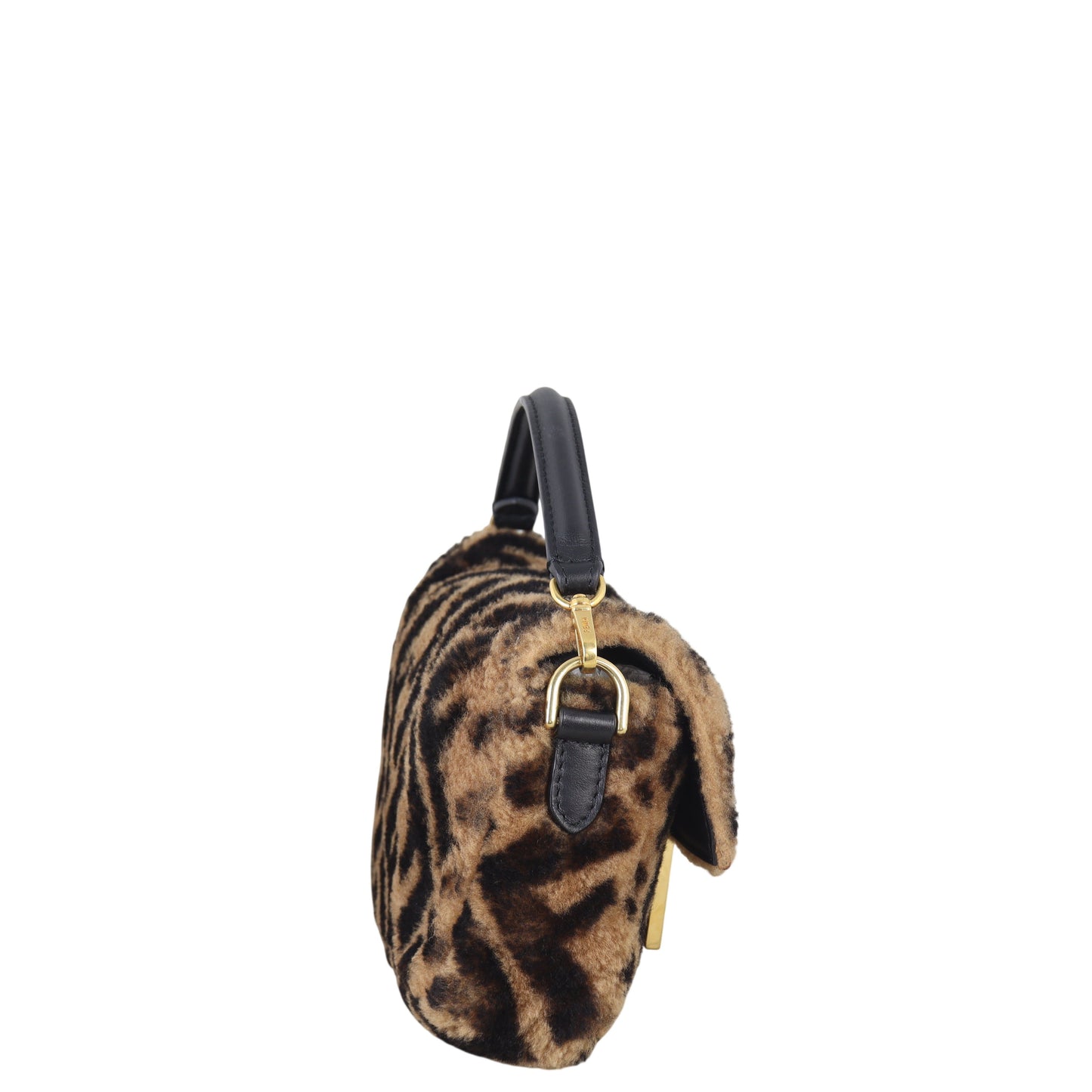 Fendi Baguette Bag Mini Shearling