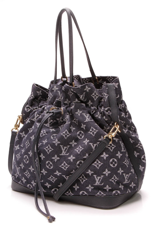 Louis Vuitton Denim Noefull Bag - Blue