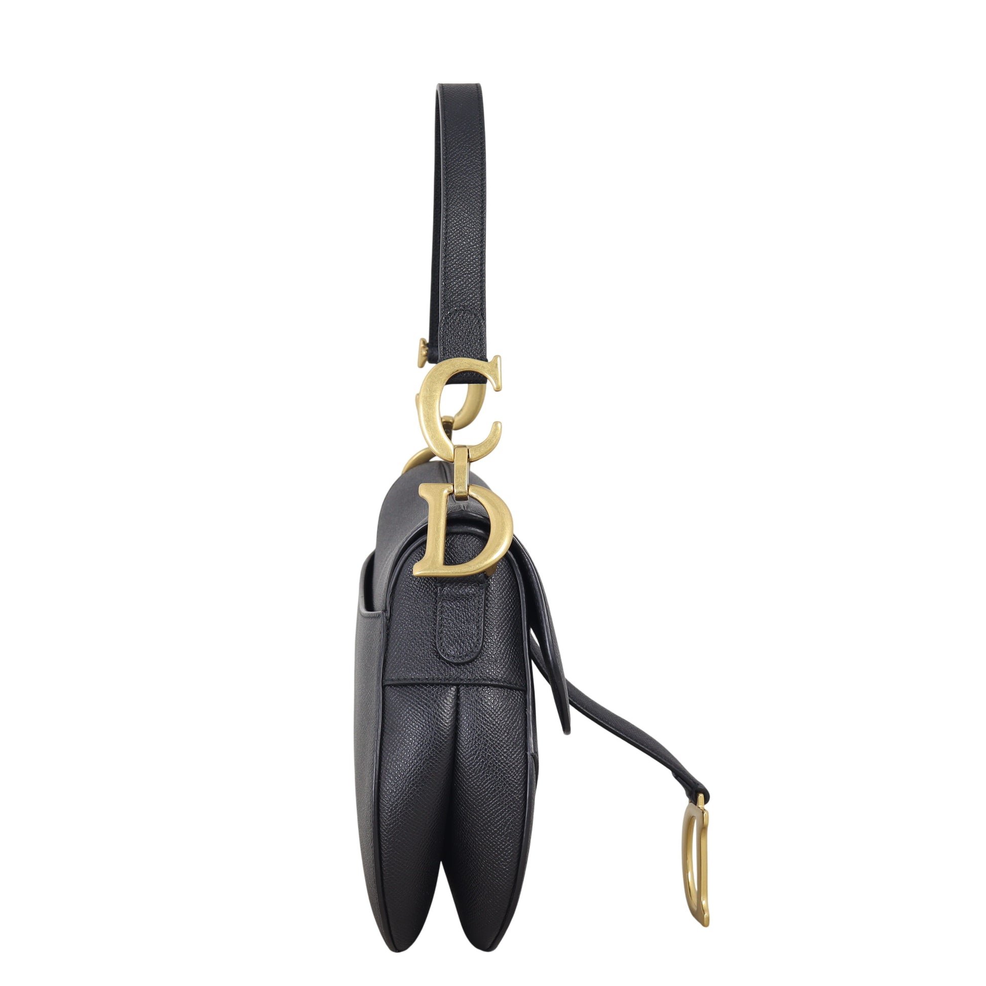 Dior Saddle Bag with Embroidered Strap