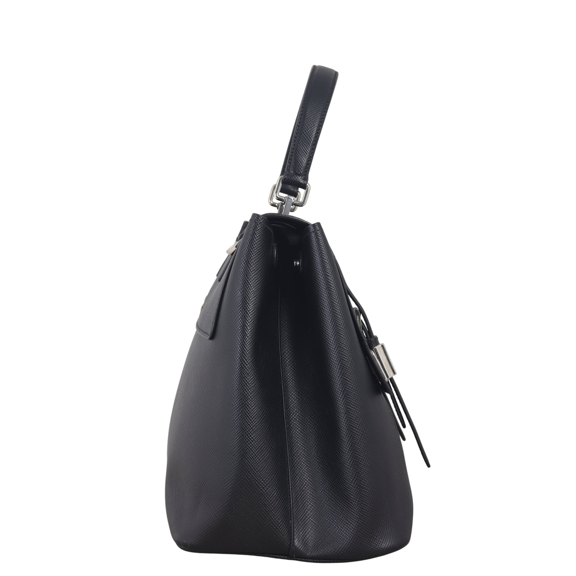 Prada Saffiano Cuir Top Handle Tote