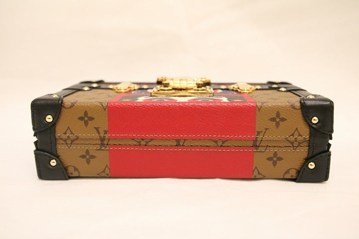 Louis Vuitton | Reverse Monogram Kabuki Petite Malle Crossbody