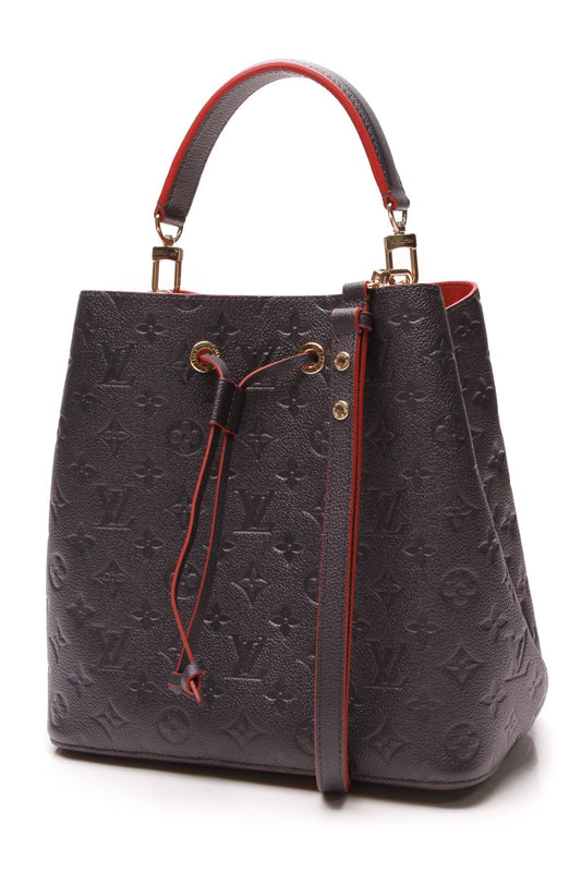 Louis Vuitton Empreinte NeoNoe Bag - Marine Rouge