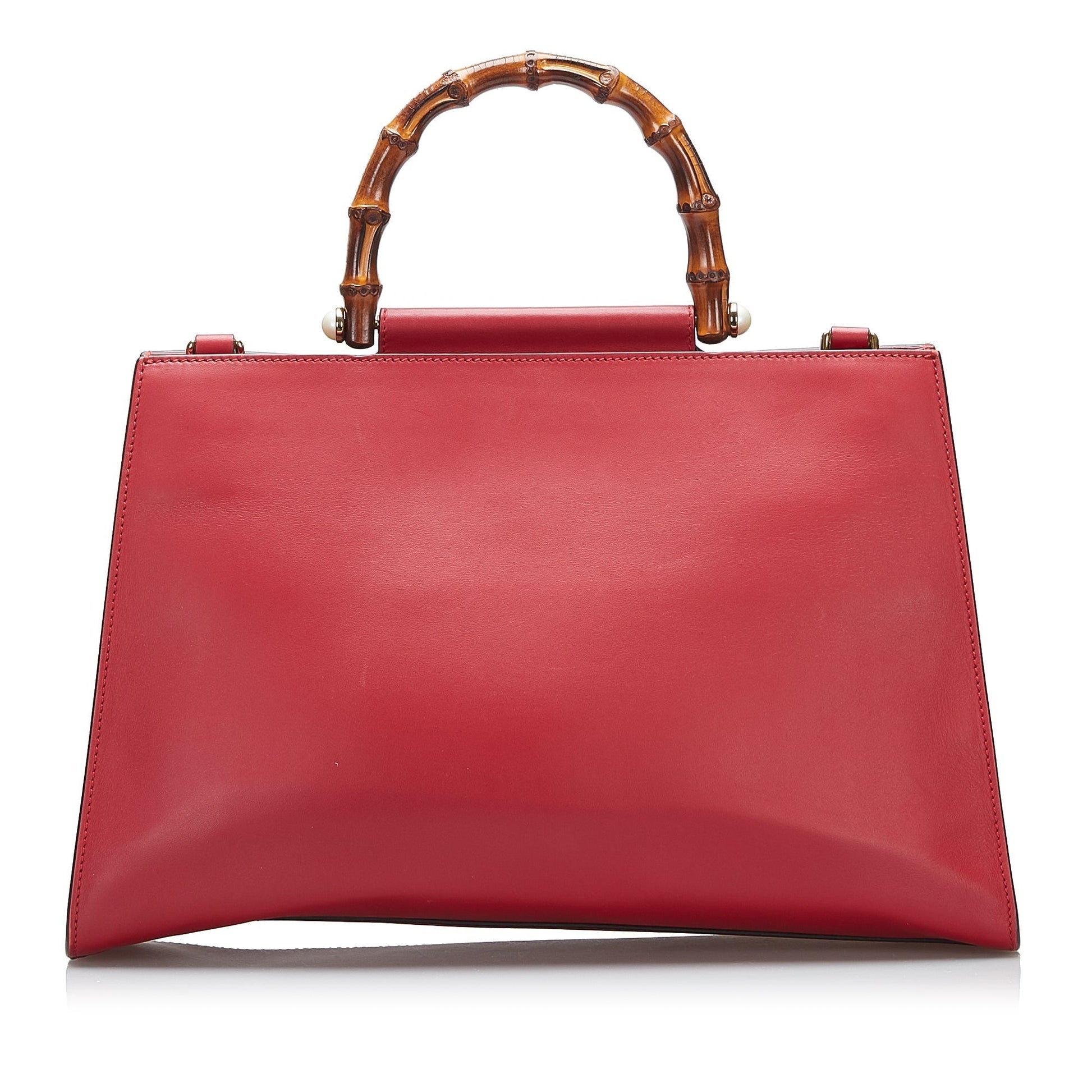 Gucci Bamboo Leather Tote Style 23
