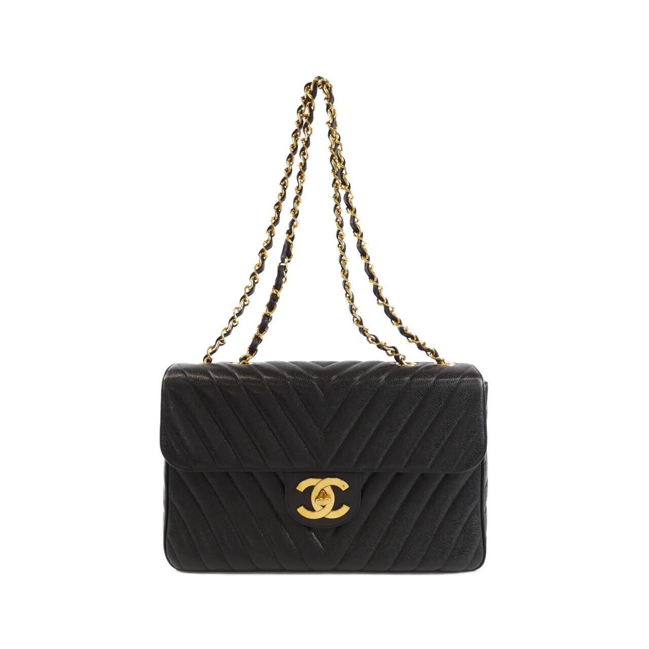 Chanel Caviar Skin Shoulder Bag