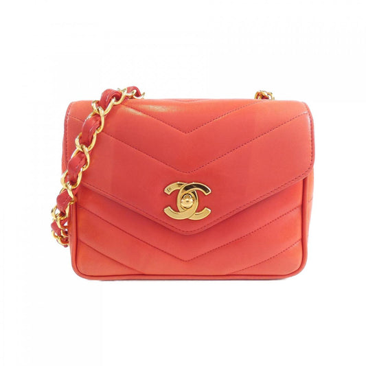 Chanel Lambskin Shoulder Bag