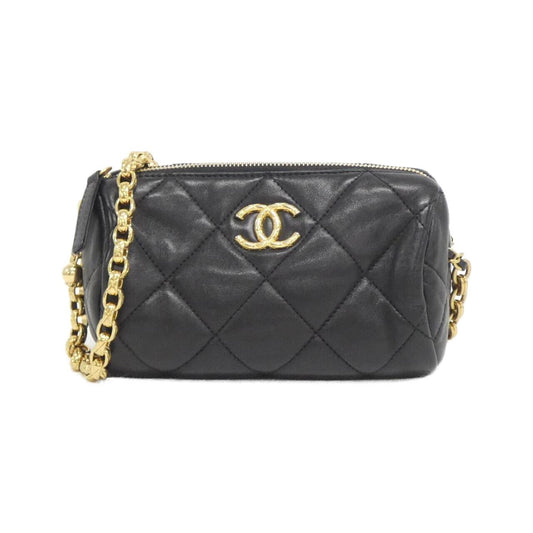 Chanel AS3384 Lambskin Shoulder Bag