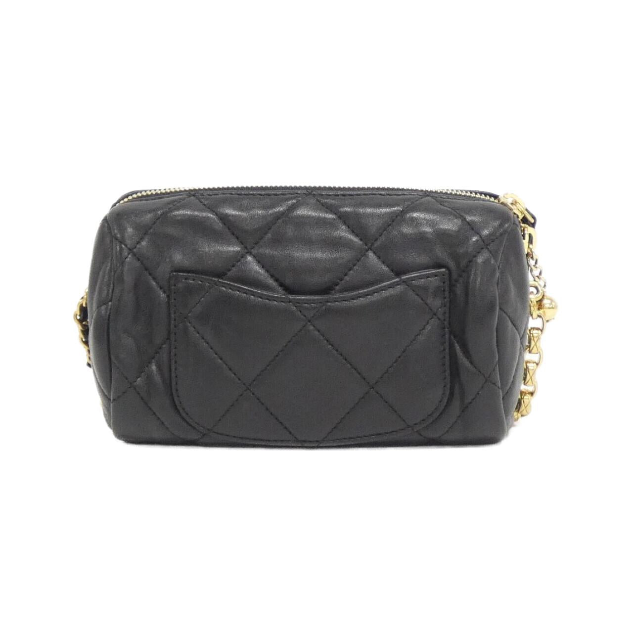 Chanel AS3384 Lambskin Shoulder Bag