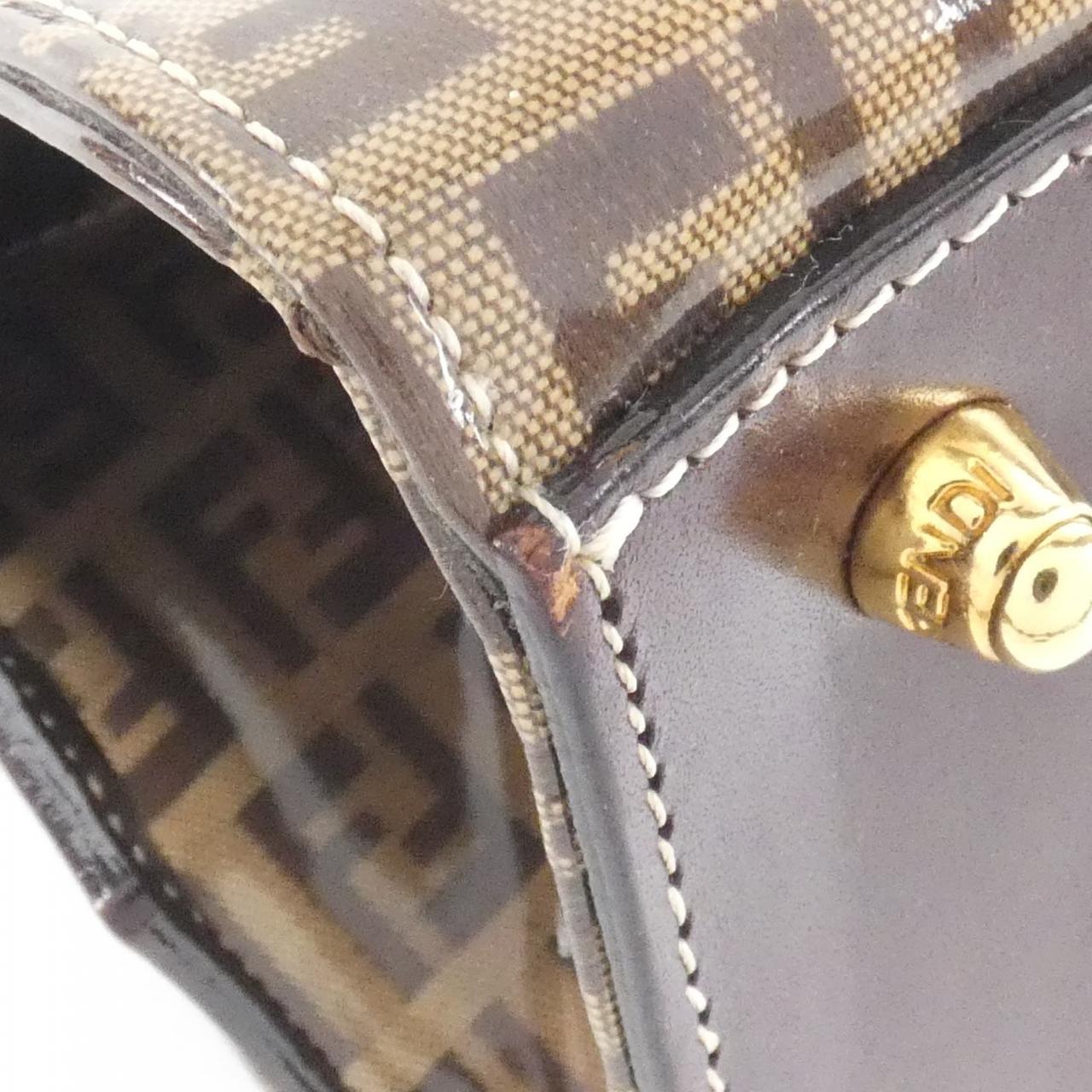 Fendi KAN I MINI Calf Shoulder Bag