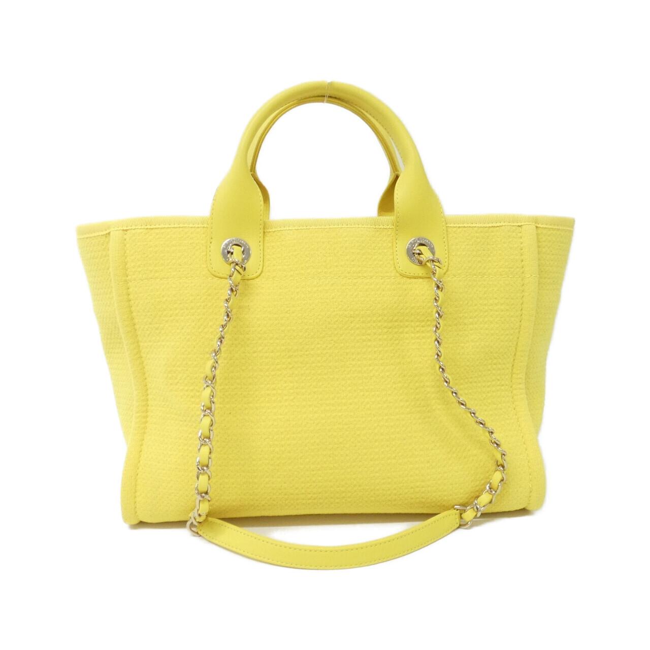 Chanel Deauville Line Mixed Fiber Bag