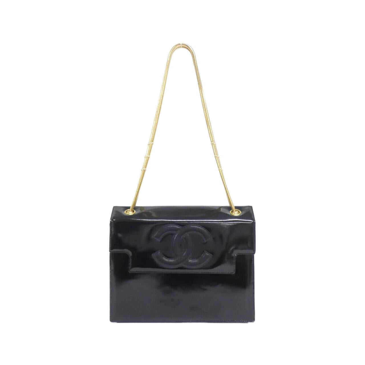 Chanel Enamel Lambskin Shoulder Bag