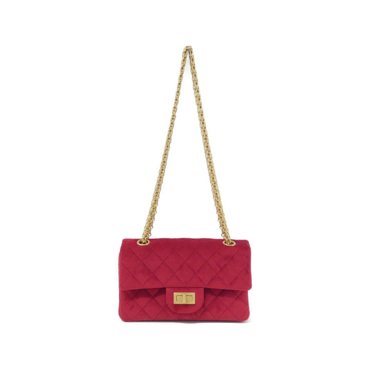 Chanel AS0874 Velvet Shoulder Bag