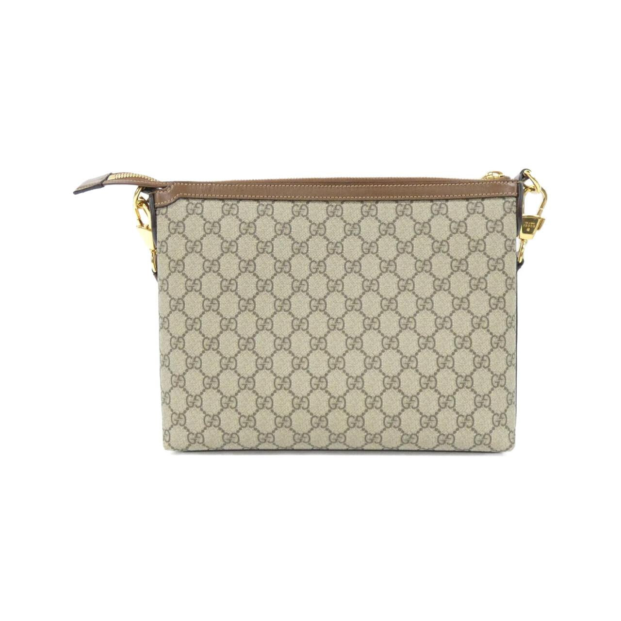 Gucci INTERLOCKING G GG Supreme Shoulder Bag