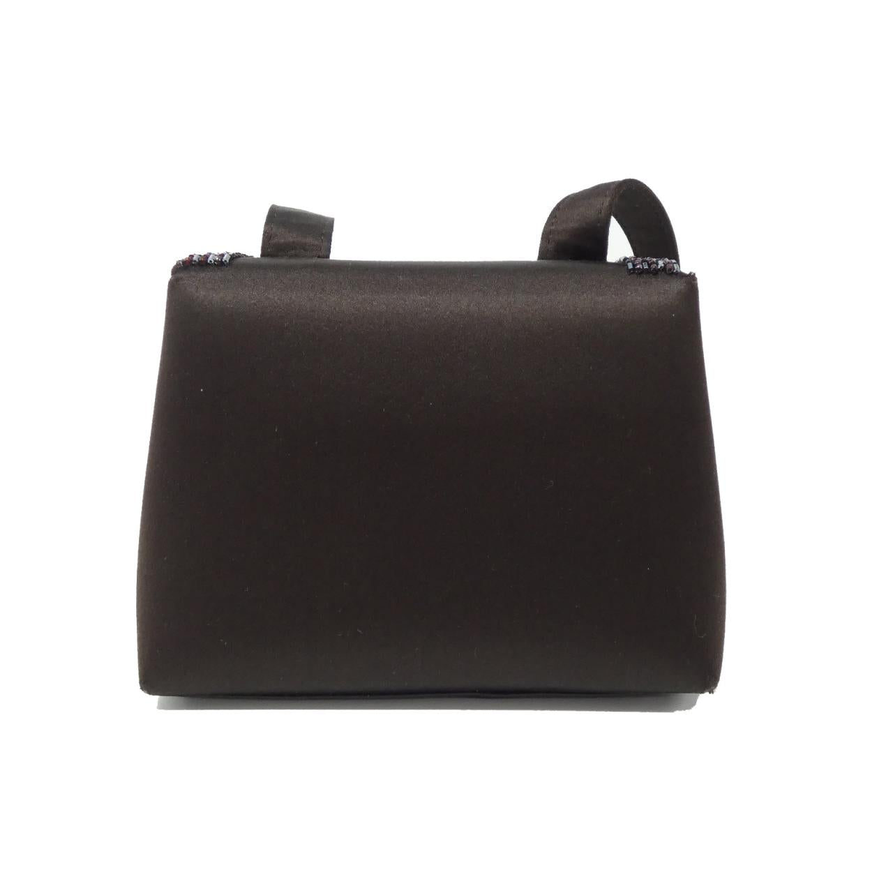 Chanel Satin Beads Shoulder Bag