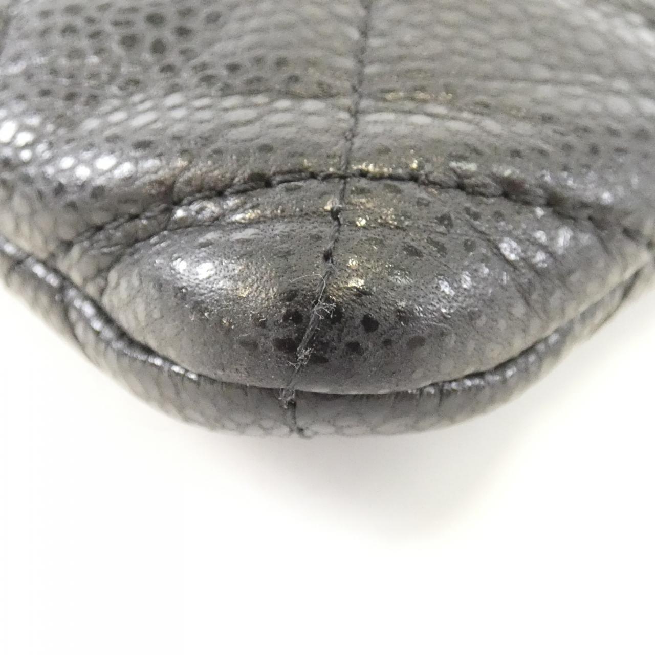 Chanel Timeless Classic Caviar Skin Pouch