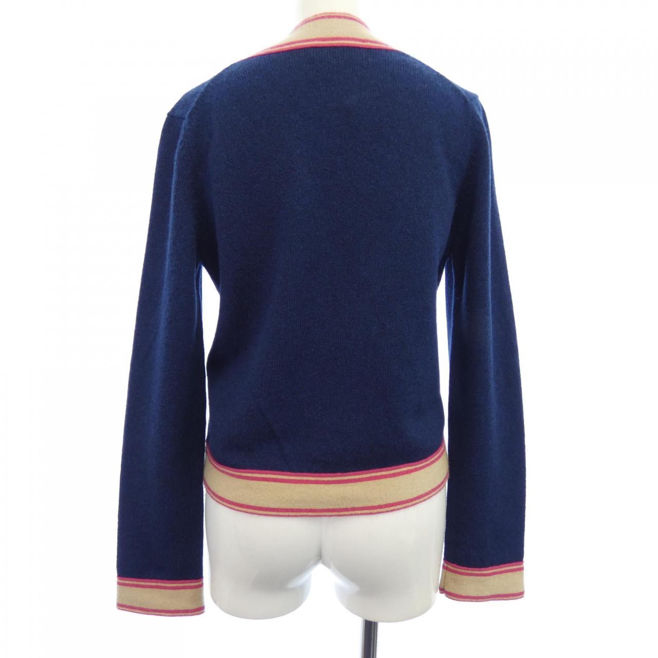 Chanel P62955K48449 100% Cashmere Cardigan Handbag