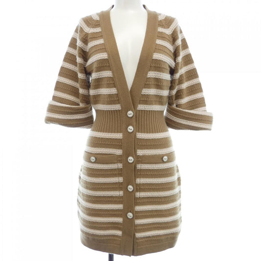 Chanel P51639K06641 Cashmere Long Cardigan Handbag