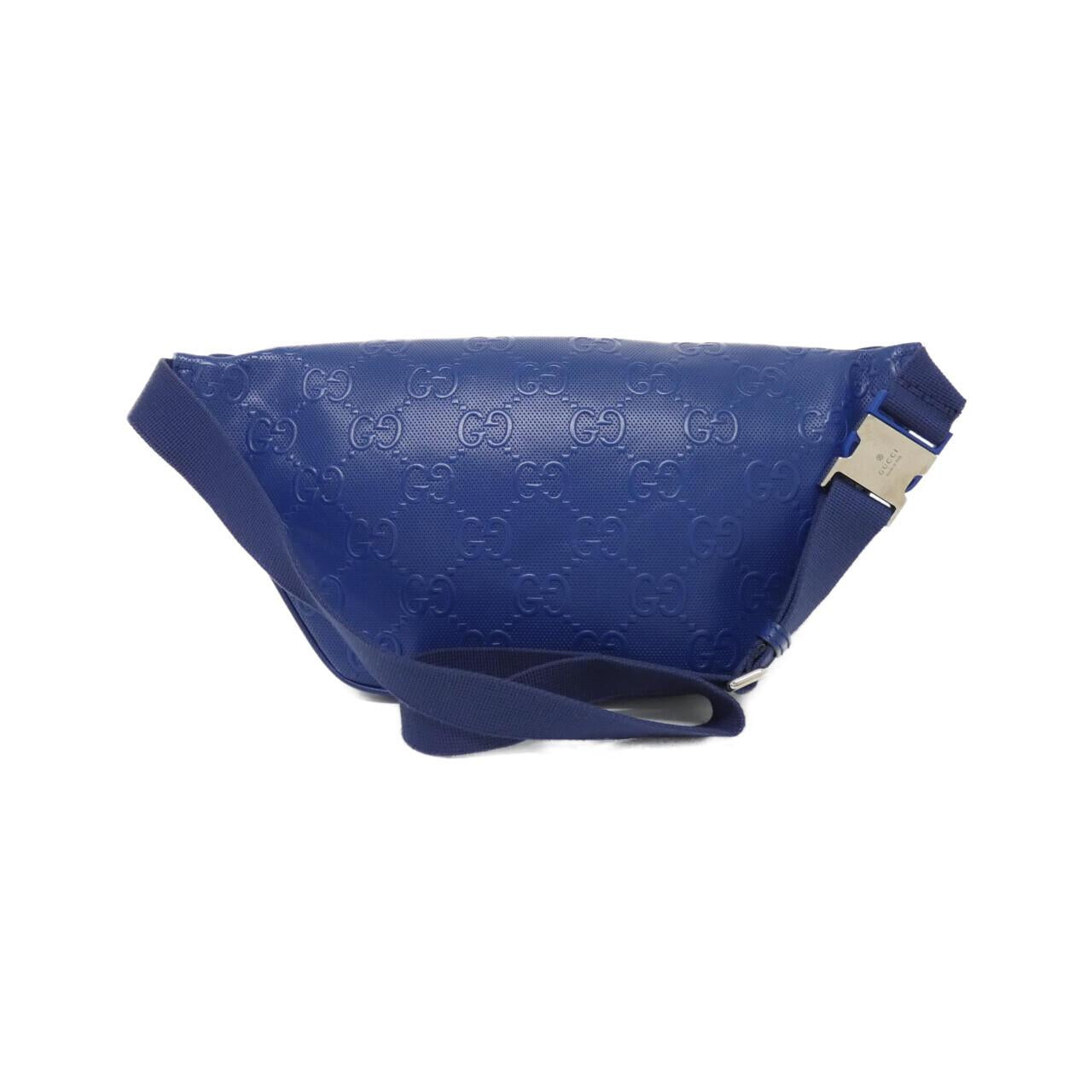 Gucci GG Embossed Leather Waist Bag