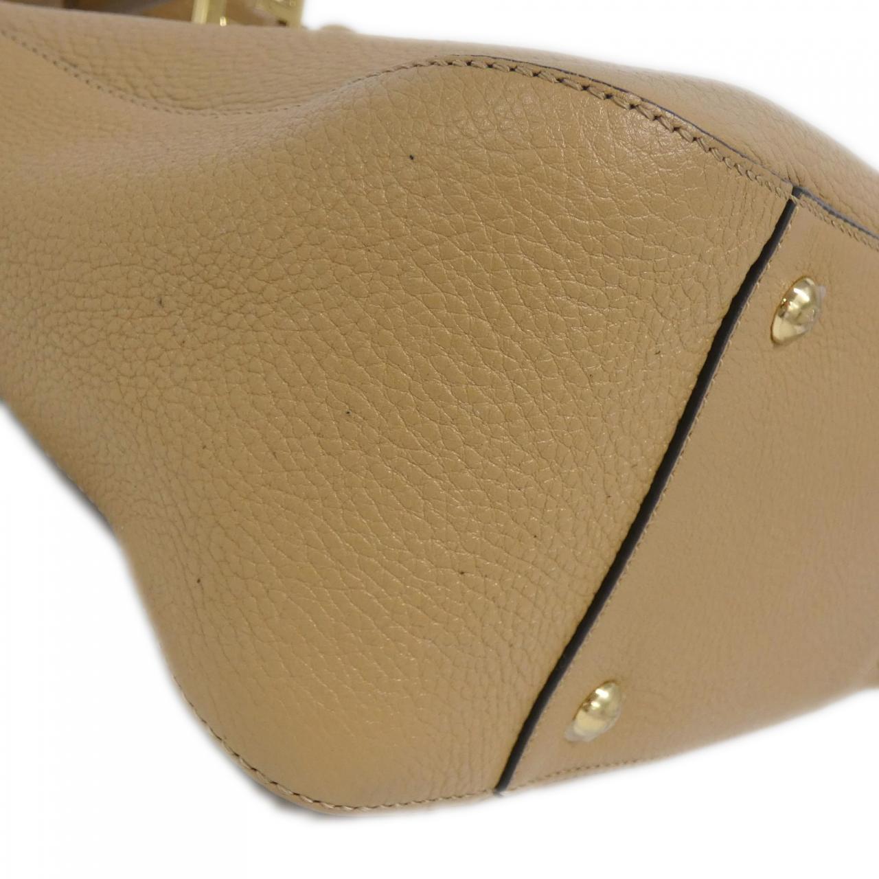 Fendi Zucca Canvas Leather 2way Backpack