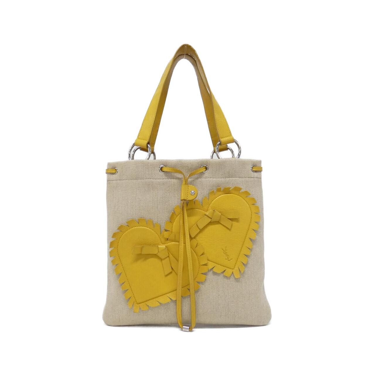 Saint Laurent Canvas Shoulder Bag