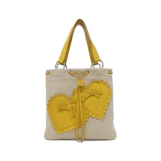 Saint Laurent Canvas Shoulder Bag