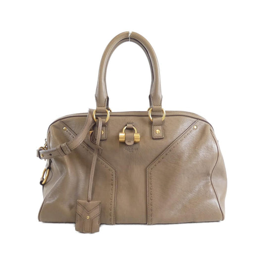 Saint Laurent Weekly M Leather Boston Bag