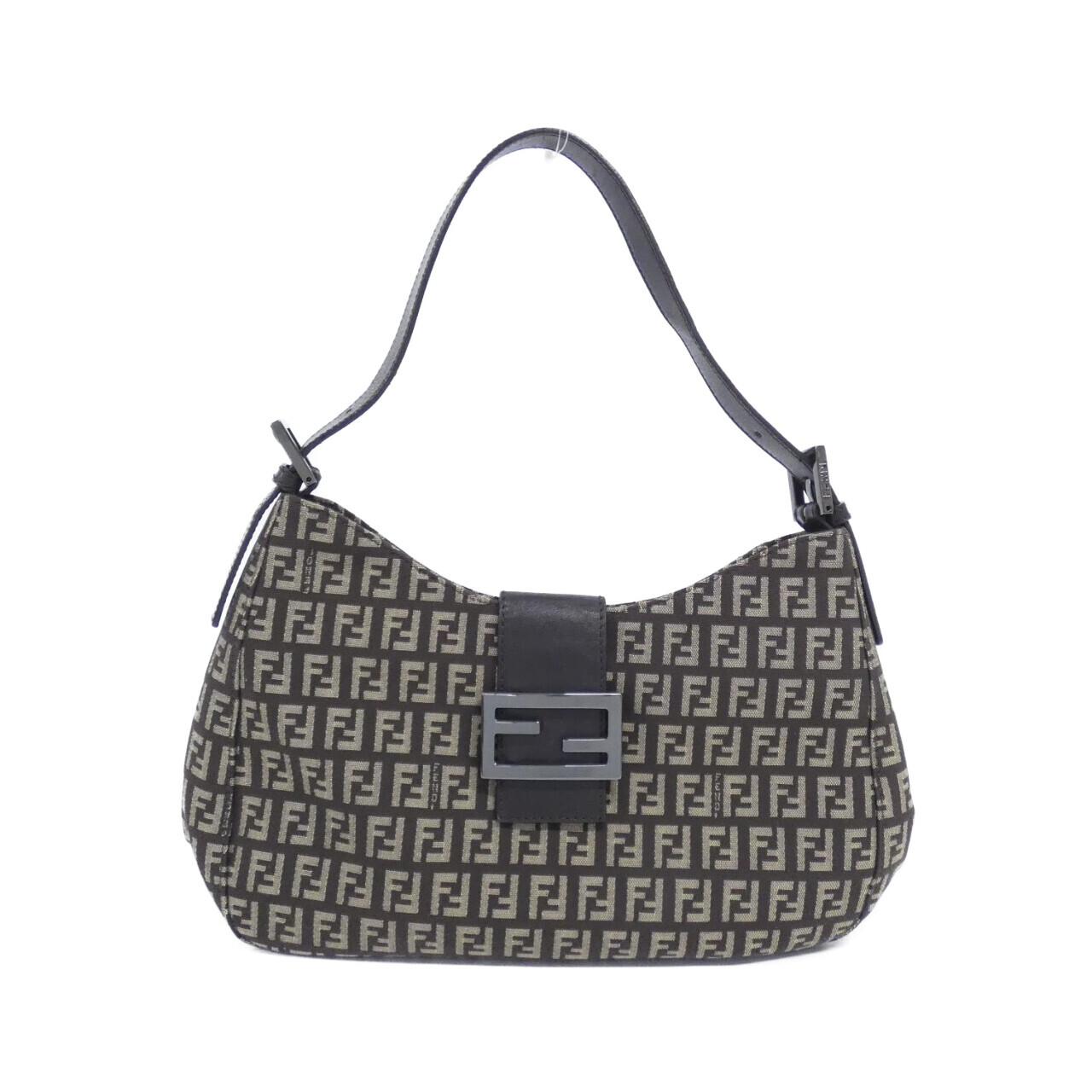 Fendi 8BR036 JQ4 Canvas Shoulder Bag