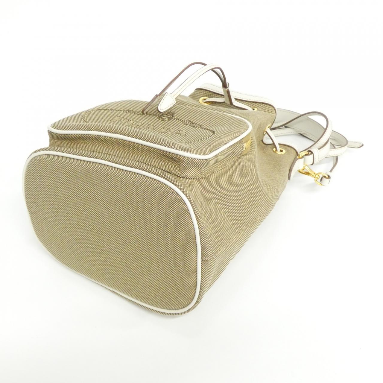 Prada 1BH038 LOGO JACQUARD Shoulder Bag