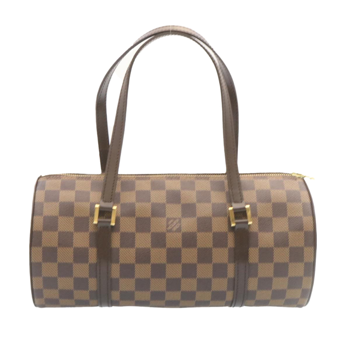 LOUIS VUITTON Damier Ebene Papillon 30 Hand Bag LV Auth