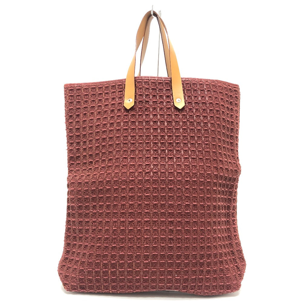 HERMES Tote Bag canvas Brown Amedaba GM