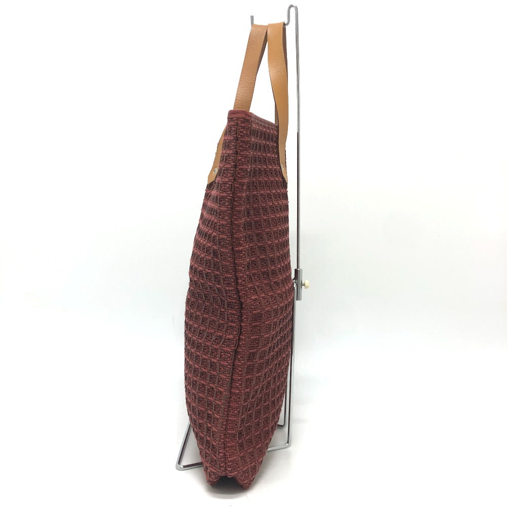 HERMES Tote Bag canvas Brown Amedaba GM