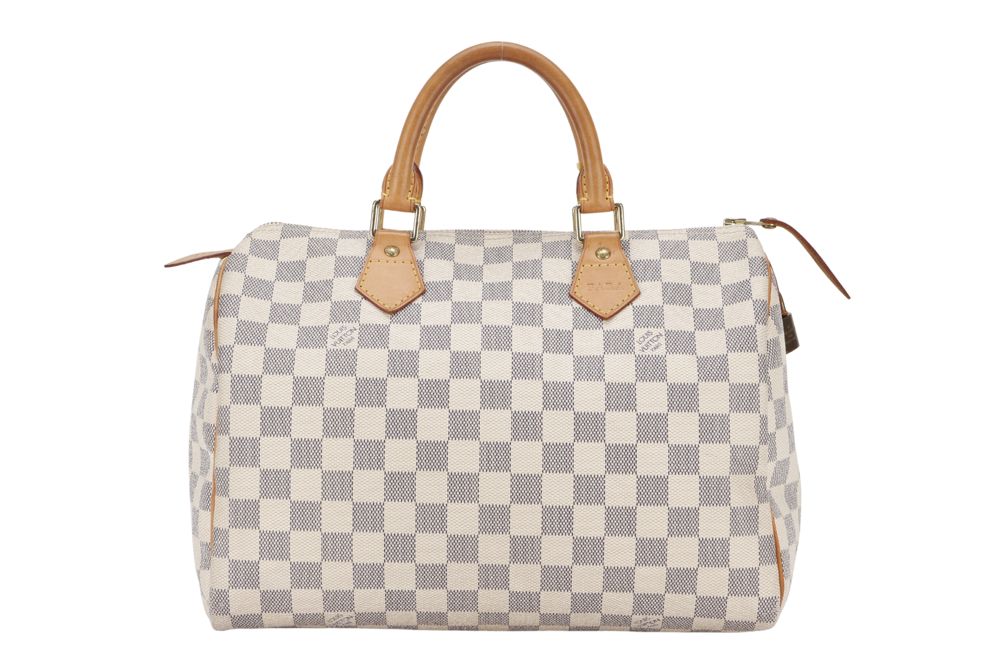 LOUIS VUITTON DAMIER AZUR WITH LOCK ONLY NO KEY Handbag